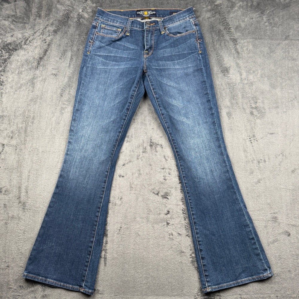 Lucky Brand Sofia Bootcut Jeans Womens 4/27 Medium Wash Denim Excellent